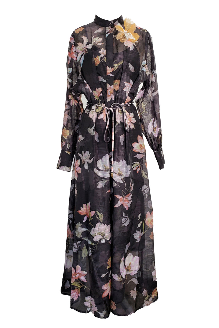 Midnight Magnolia Dress