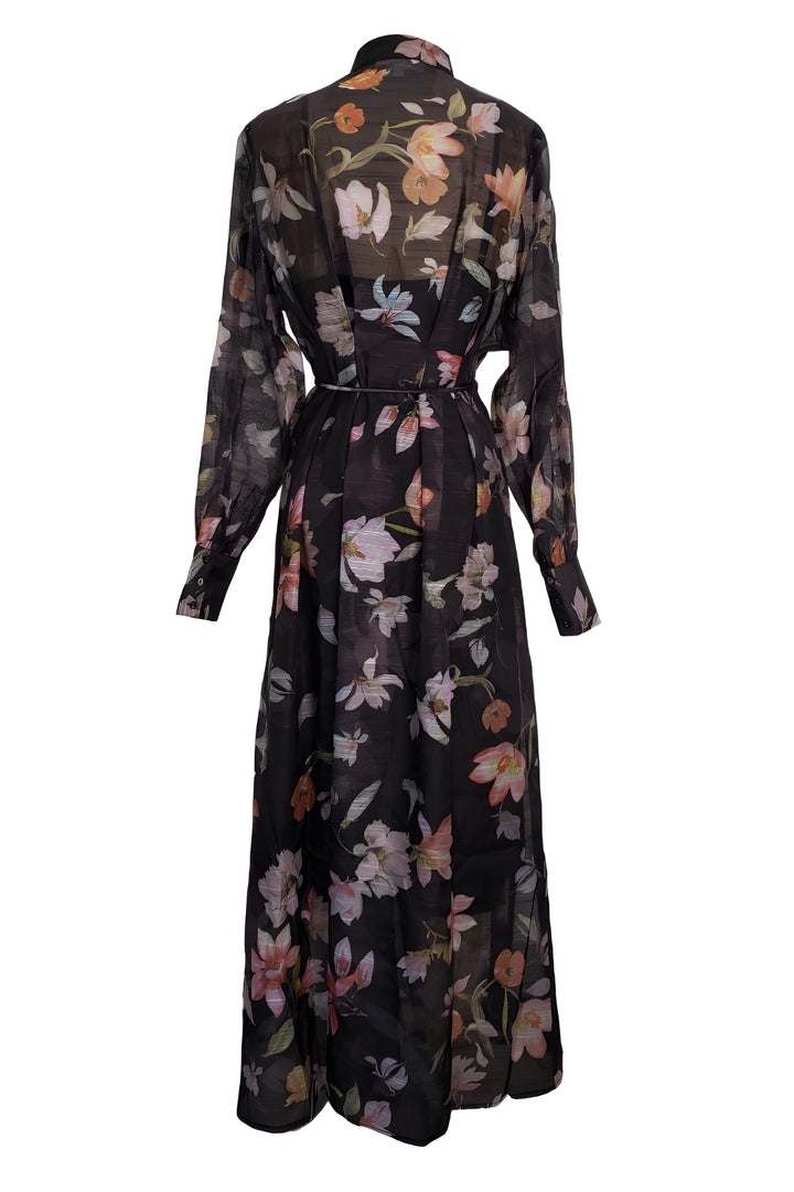 Midnight Magnolia Dress