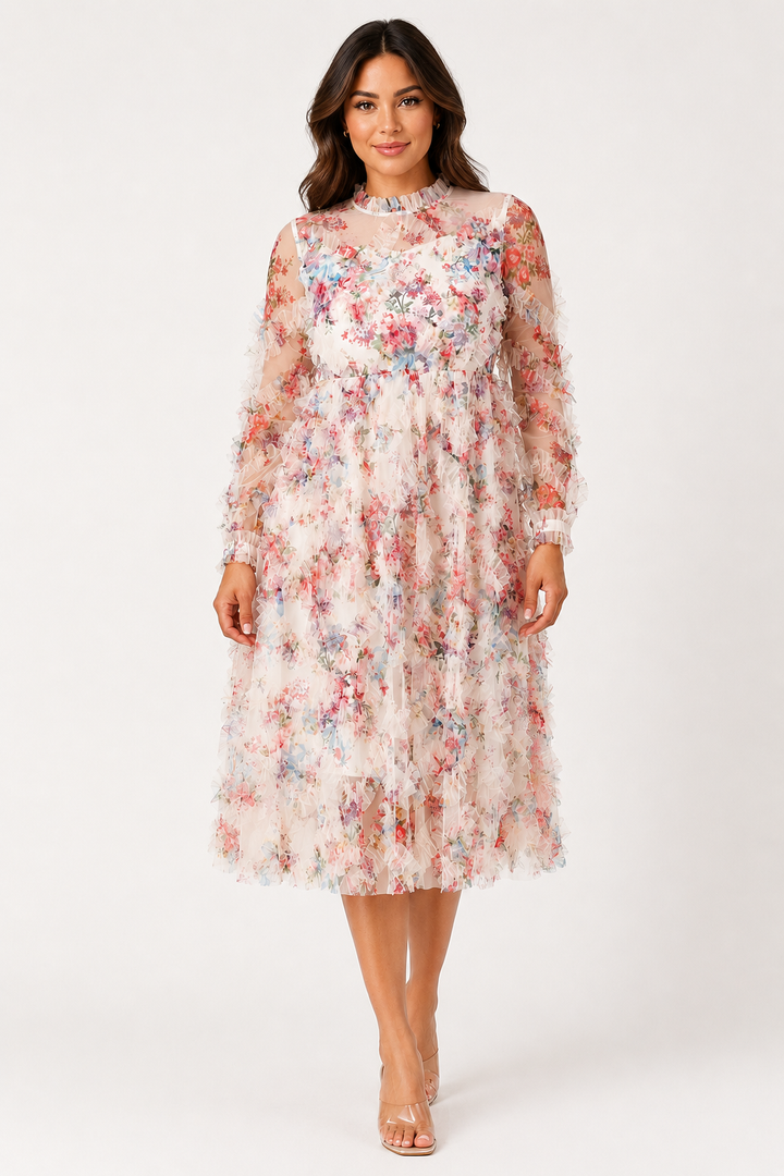 Secret Garden Dreams Midi Dress