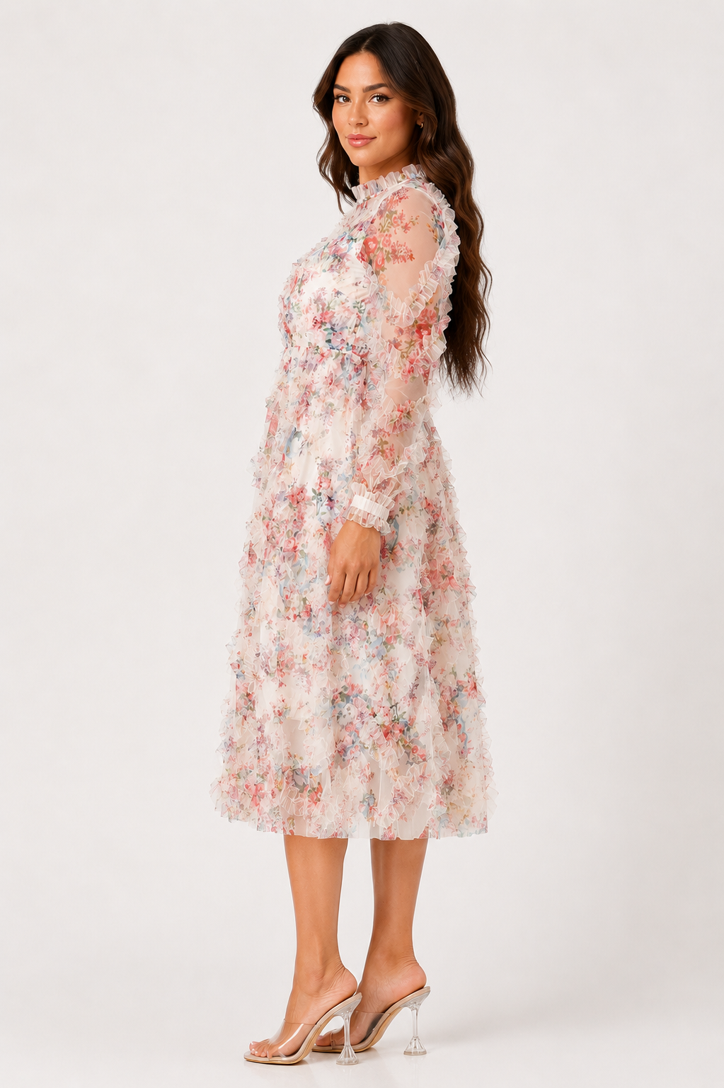 Secret Garden Dreams Midi Dress