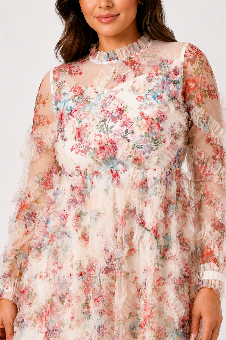 Secret Garden Dreams Midi Dress