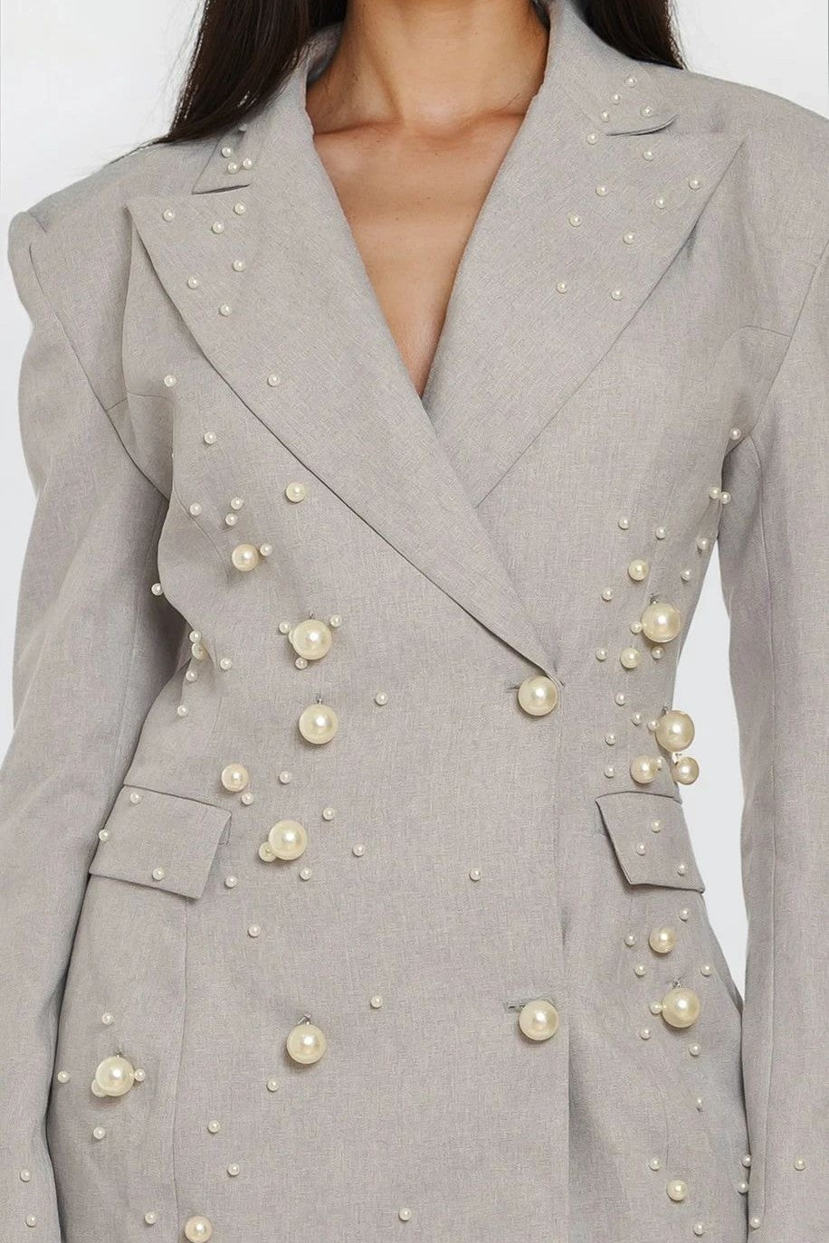 Pearl Authority Blazer Dress
