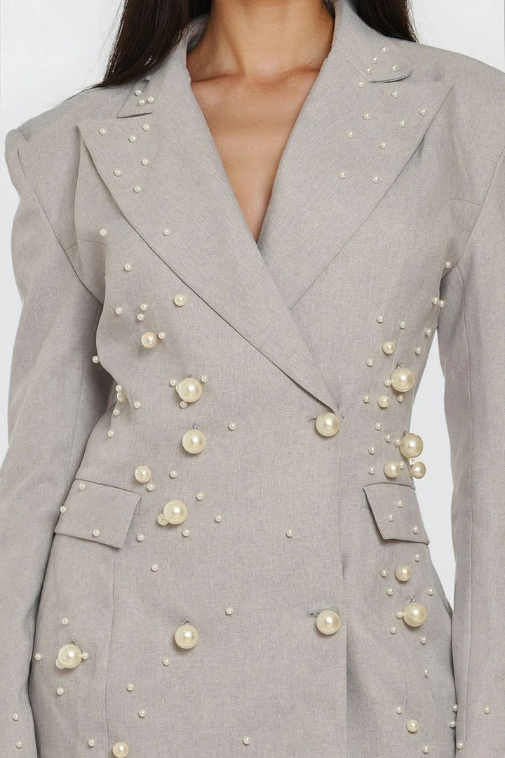 Pearl Authority Blazer Dress