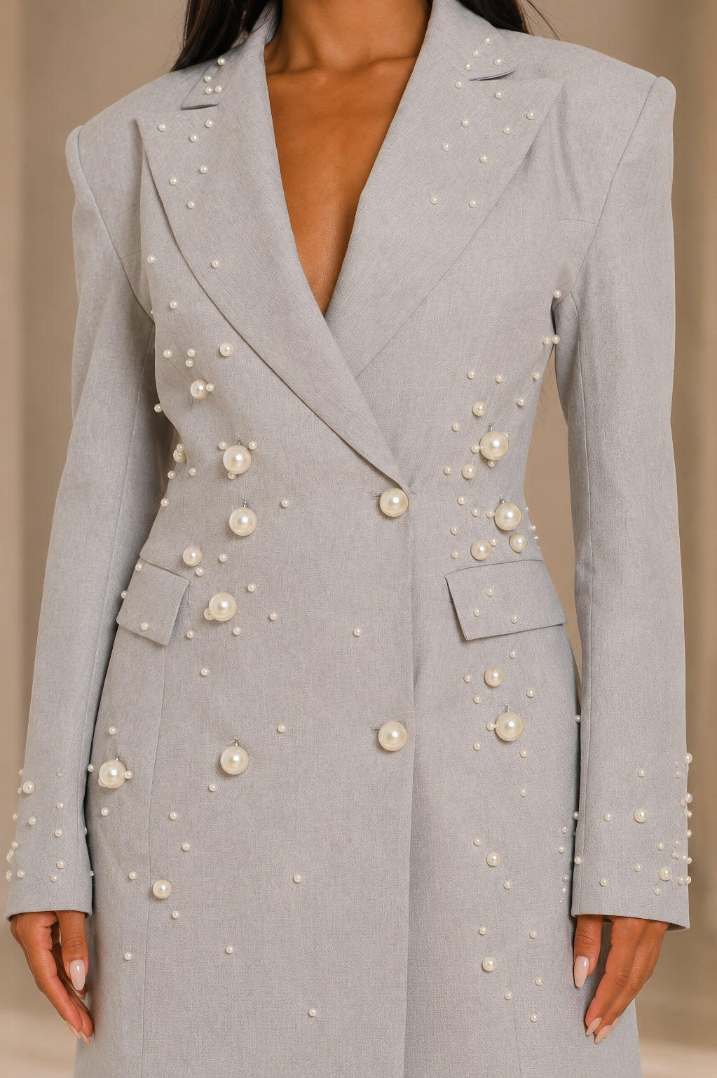 Pearl Authority Blazer Dress