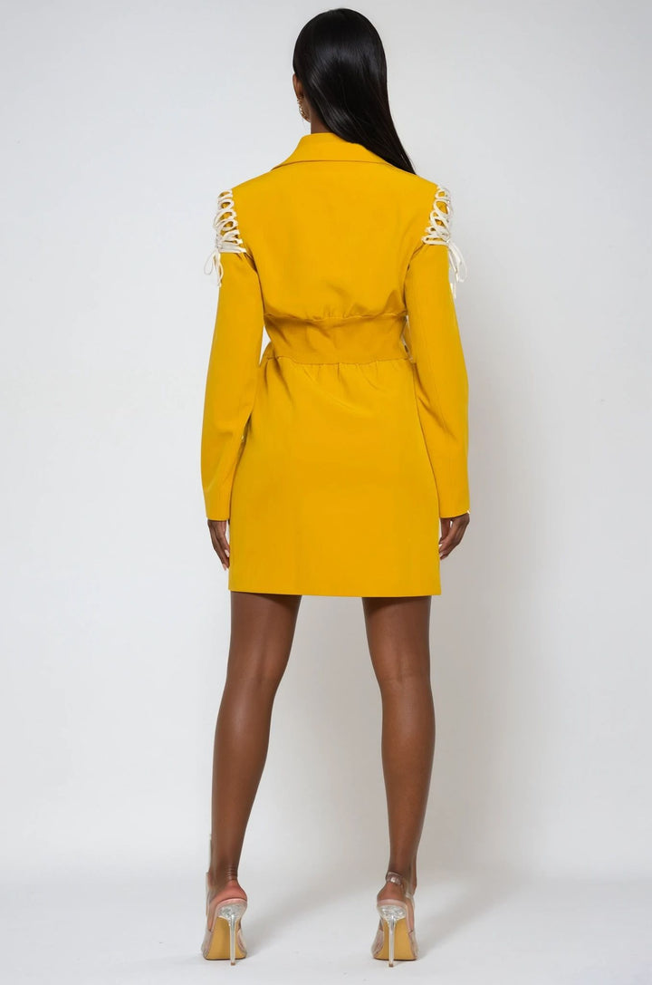 Sunshine Authority Blazer Dress