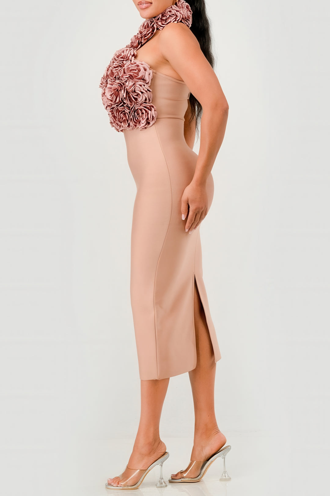 Rosette Reverie Midi Dress