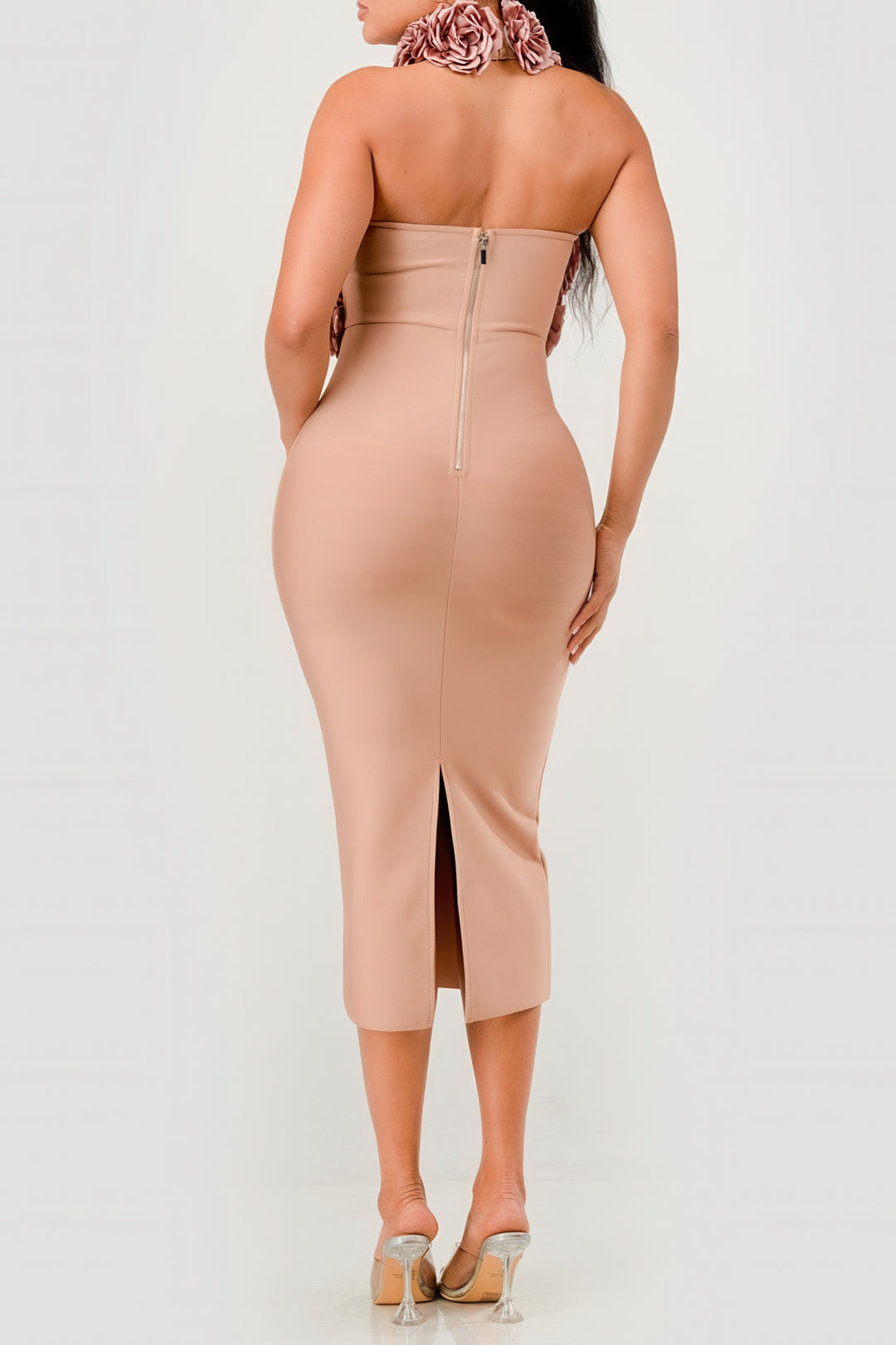 Rosette Reverie Midi Dress