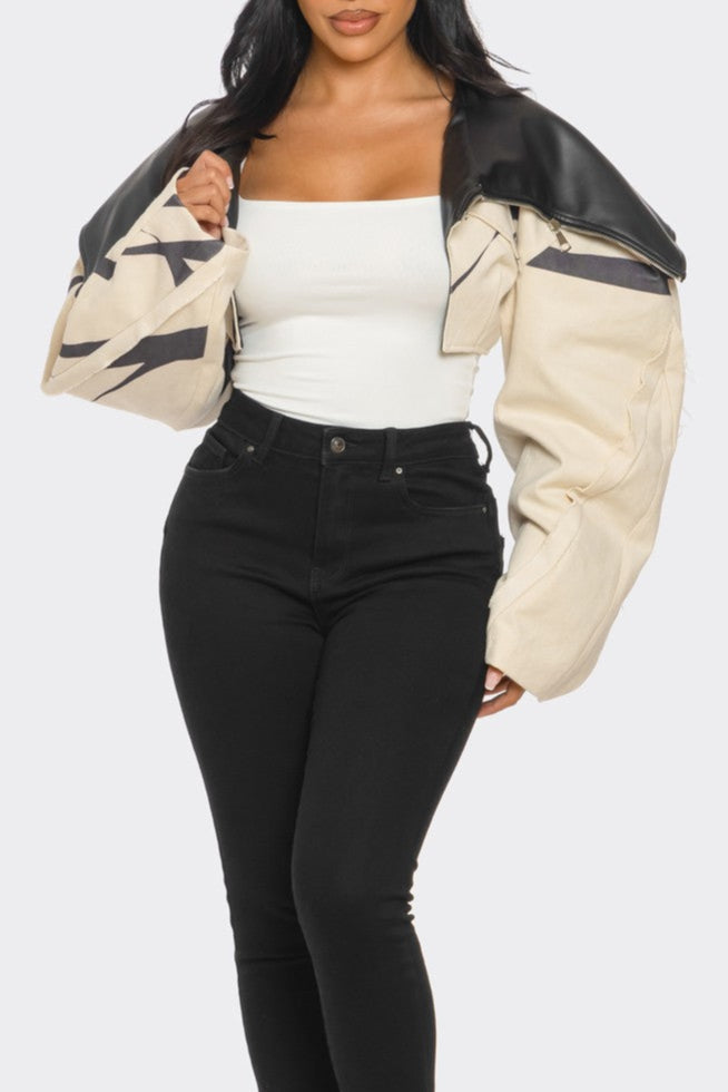 Urban Brushstroke Jacket