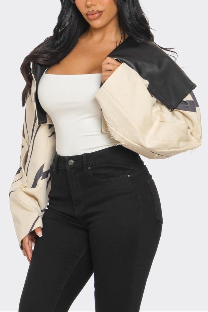 Urban Brushstroke Jacket