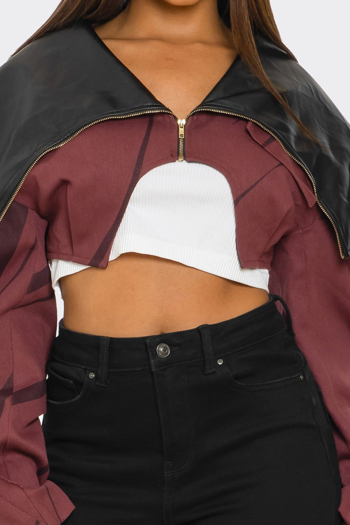 Urban Brushstroke Jacket