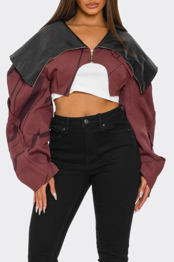 Urban Brushstroke Jacket