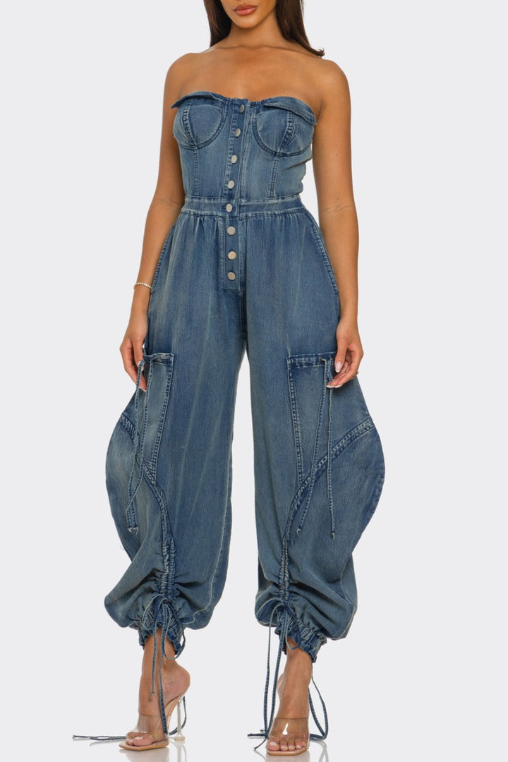 Denim on Demand Jumpsuit