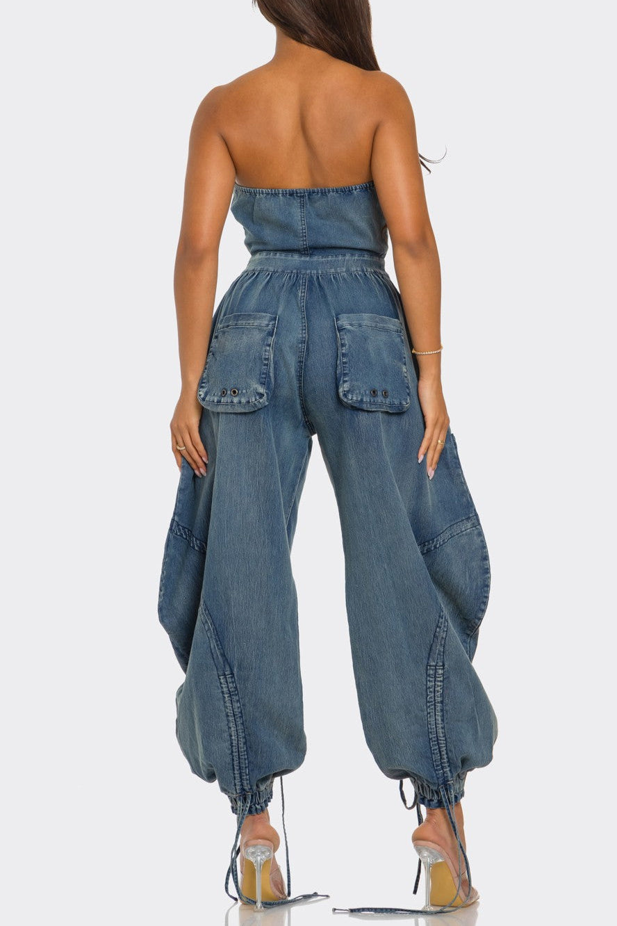 Denim on Demand Jumpsuit