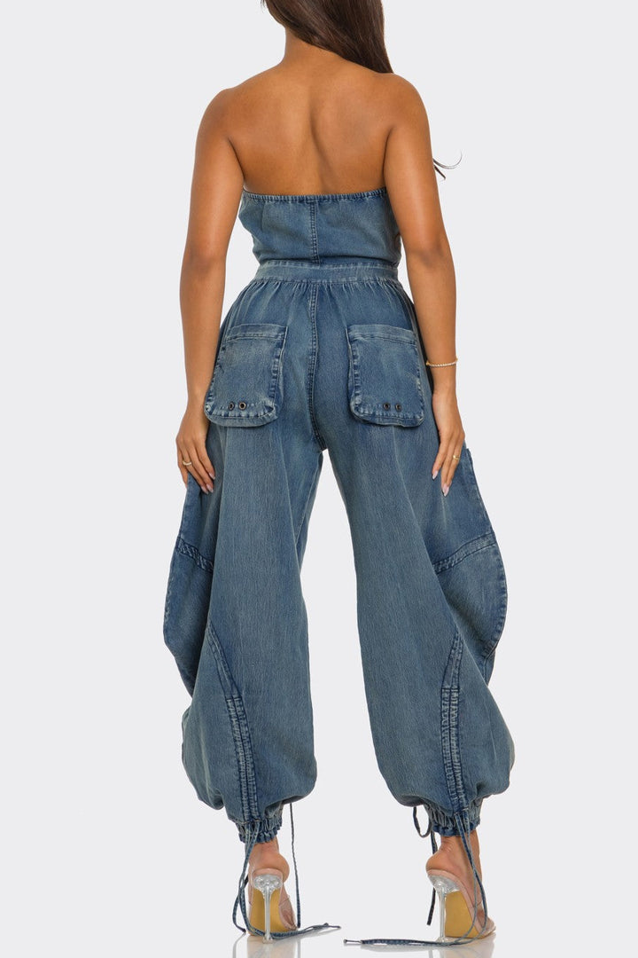 Denim on Demand Jumpsuit
