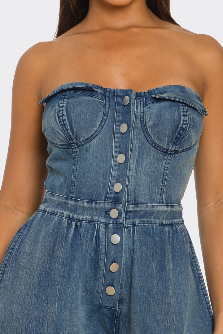 Denim on Demand Jumpsuit