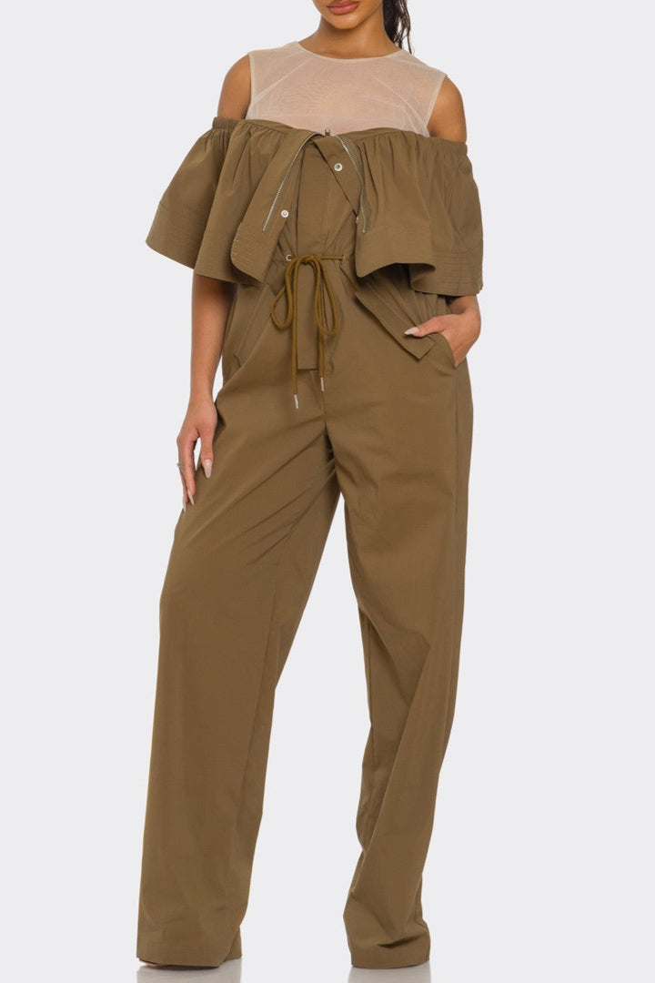 Brown Sugar Breeze Jumpsuit