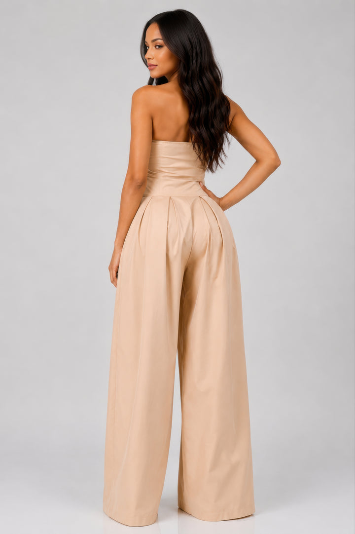 Sandstone Silhouette Jumpsuit