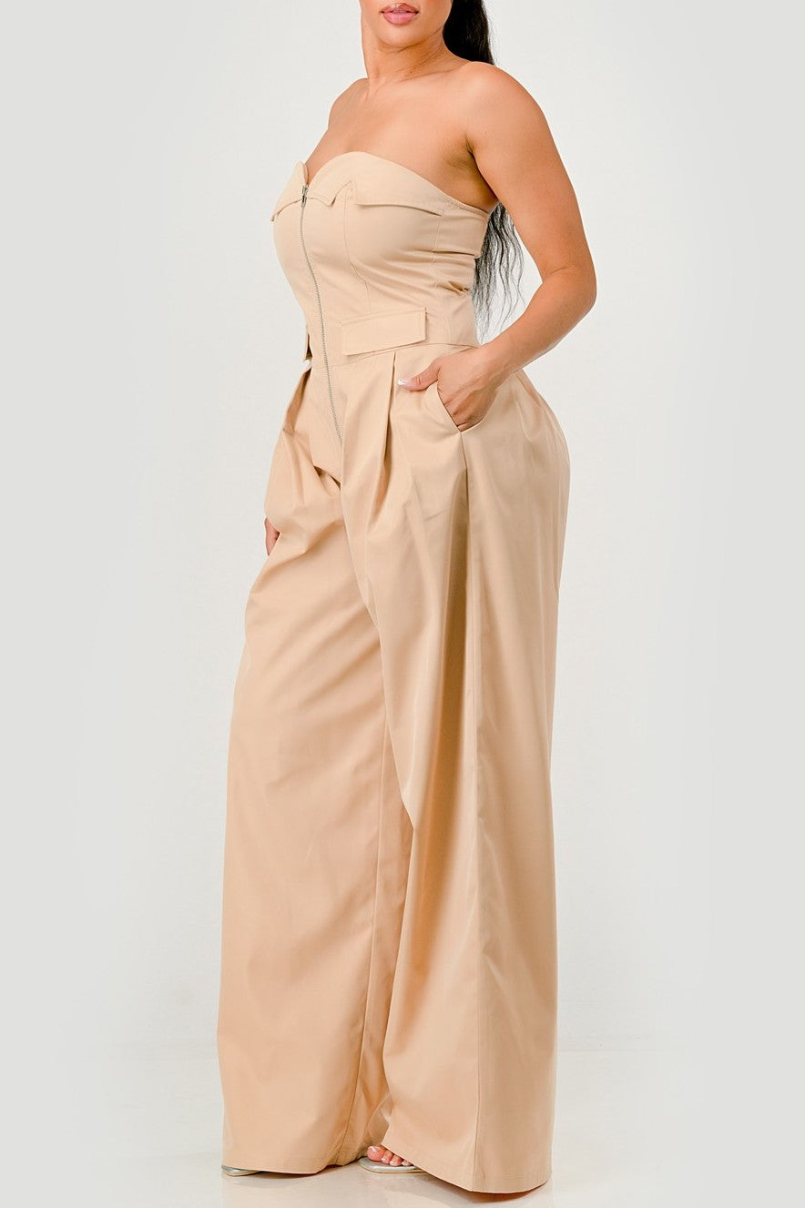 Sandstone Silhouette Jumpsuit