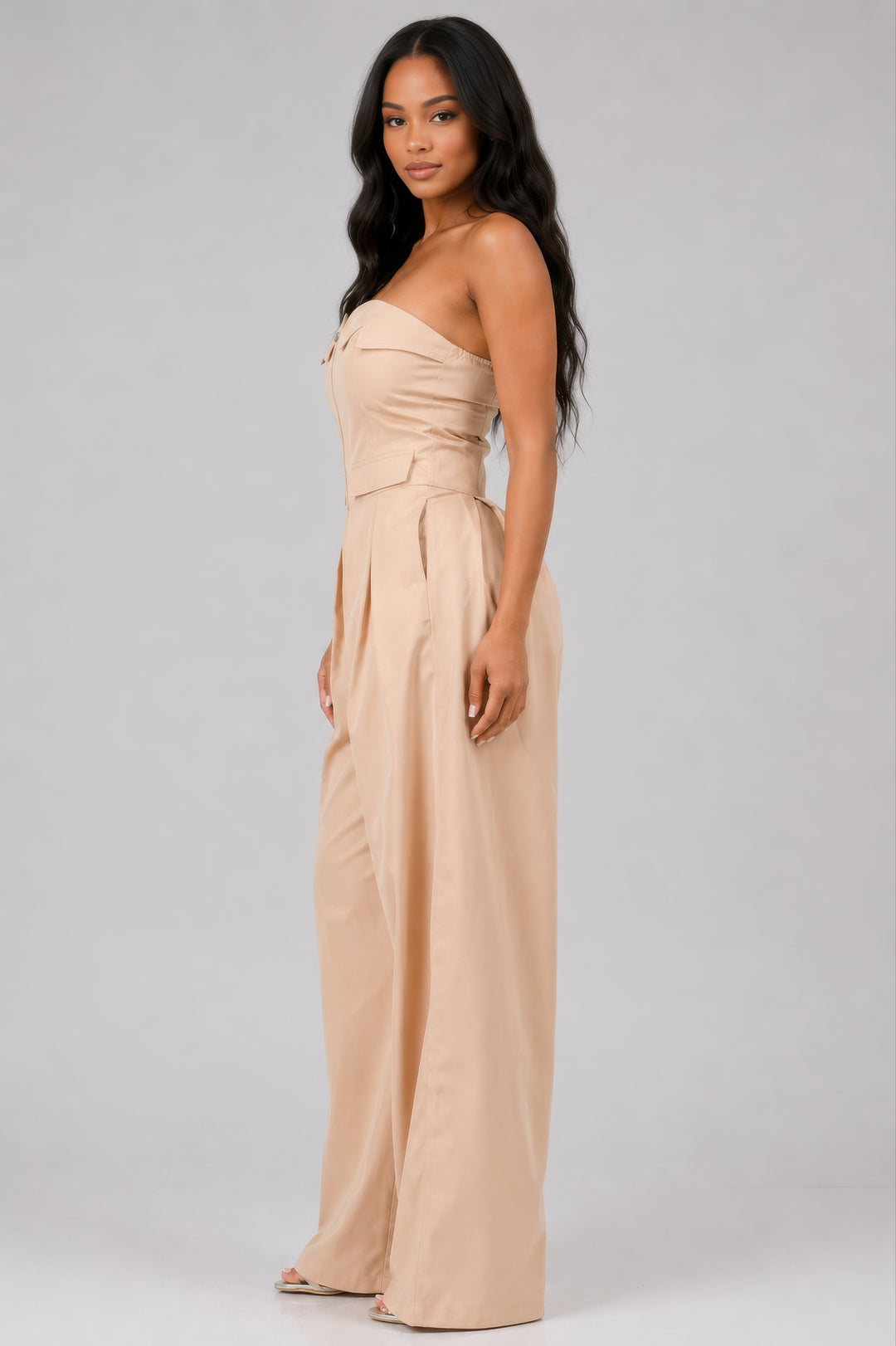 Sandstone Silhouette Jumpsuit