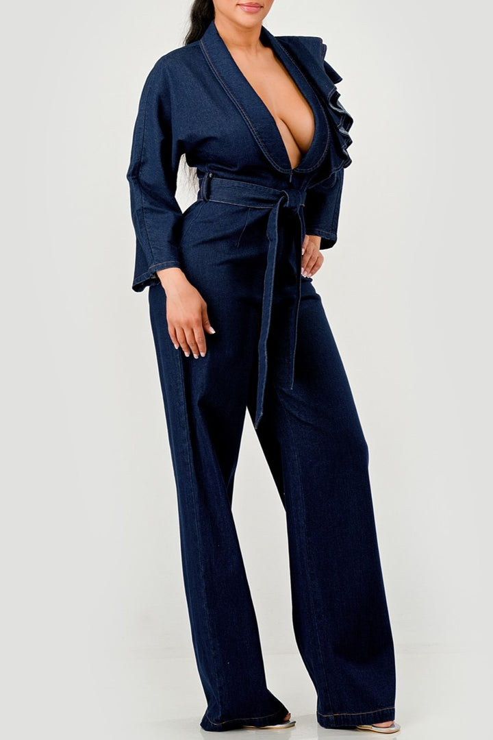 Diva Energy Ruffle Jumpsuit