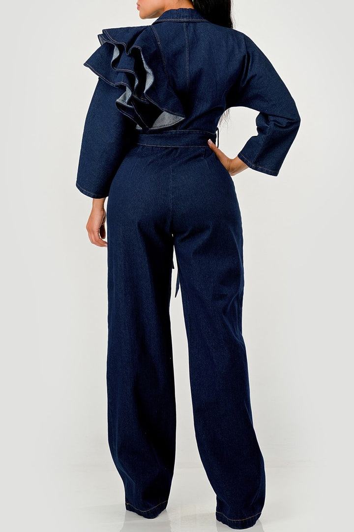 Diva Energy Ruffle Jumpsuit