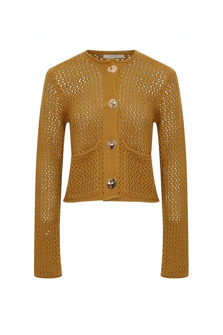Buttoned Bliss Knit Cardigan