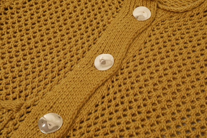 Buttoned Bliss Knit Cardigan