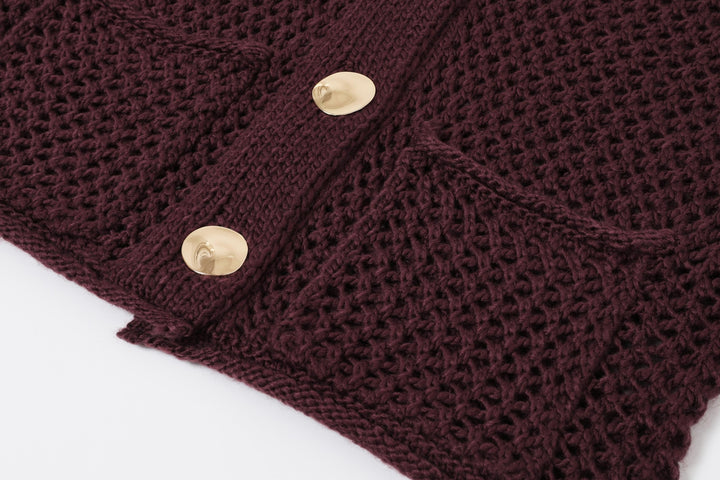 Buttoned Bliss Knit Cardigan