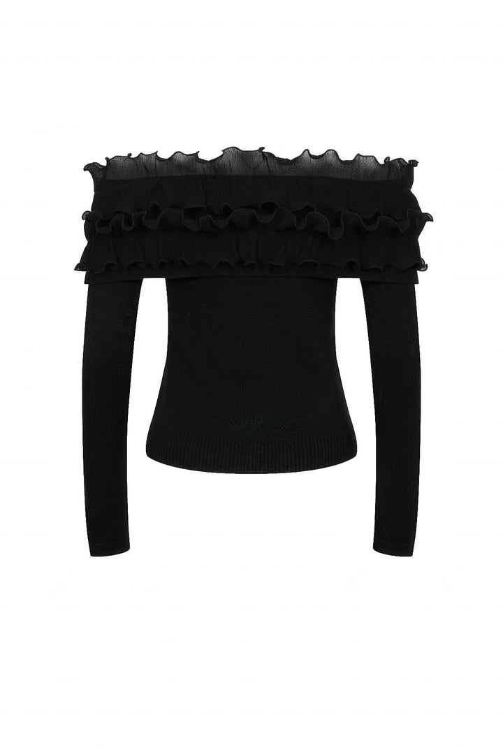 Double Take Ruffle Blouse