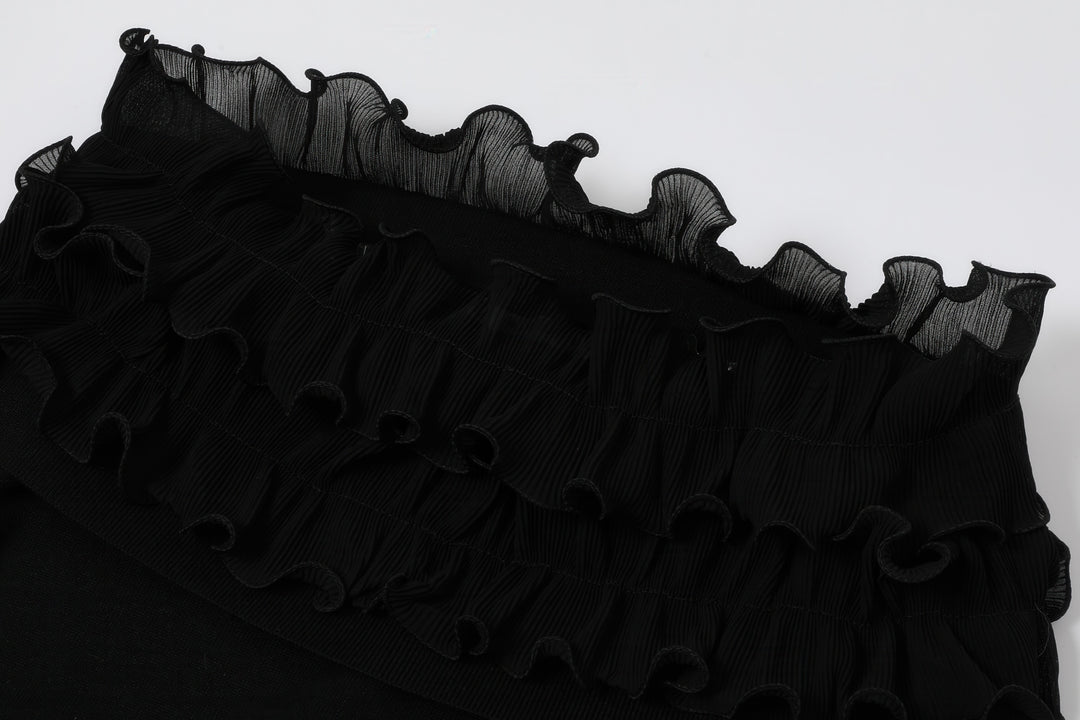 Double Take Ruffle Blouse