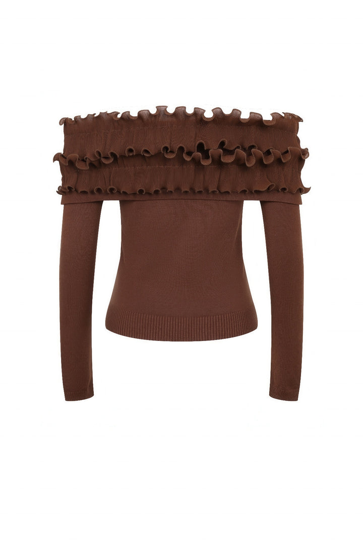 Double Take Ruffle Blouse