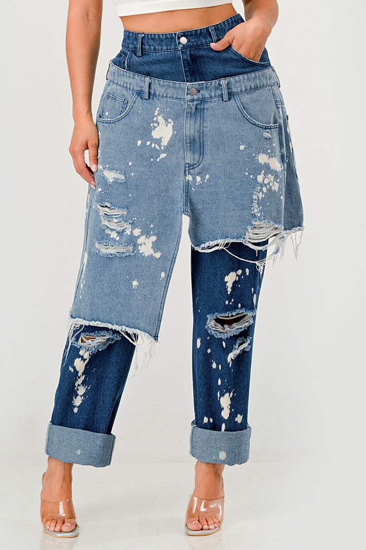 Double Trouble Denim Pants