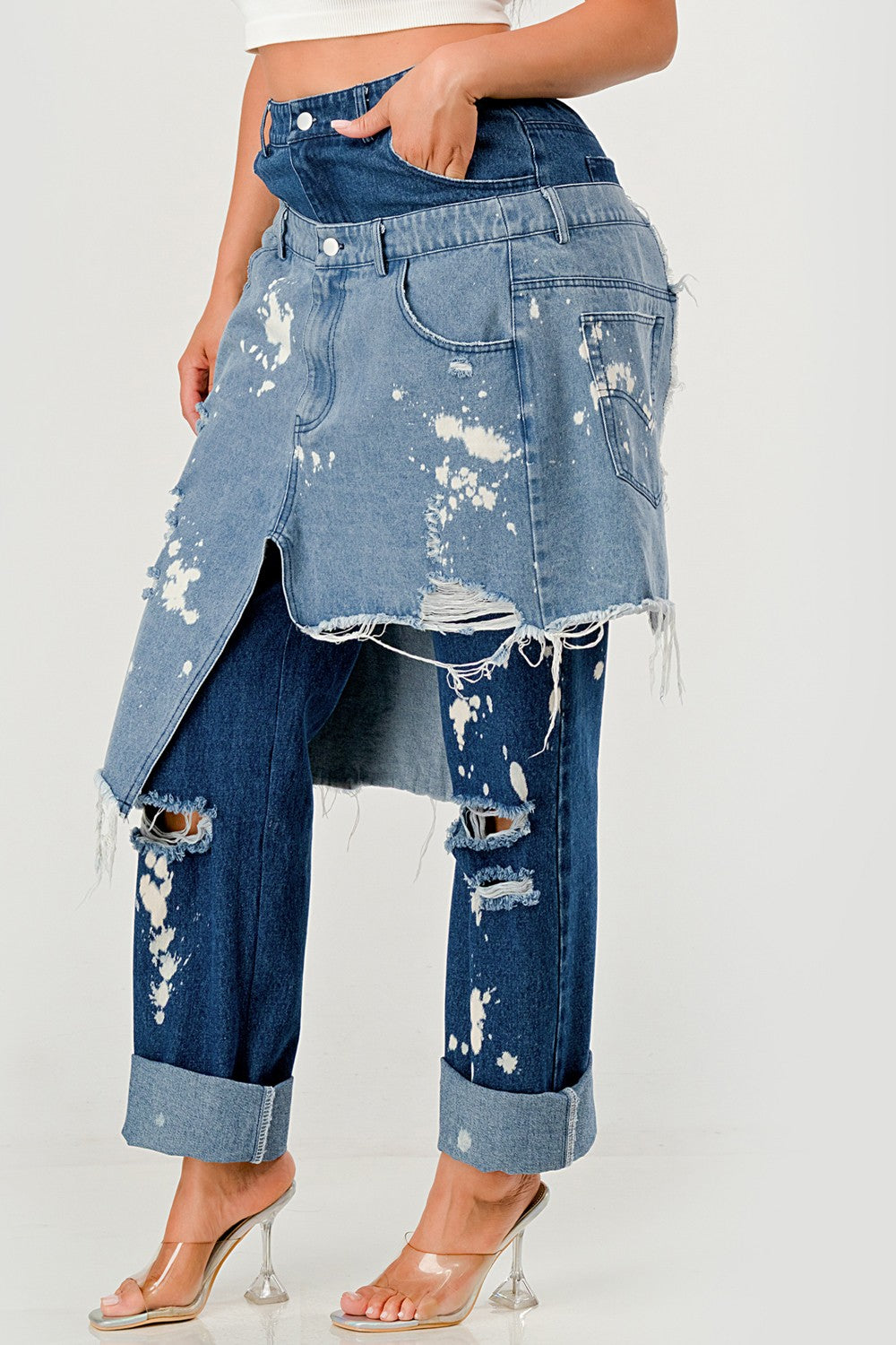 Double Trouble Denim Pants