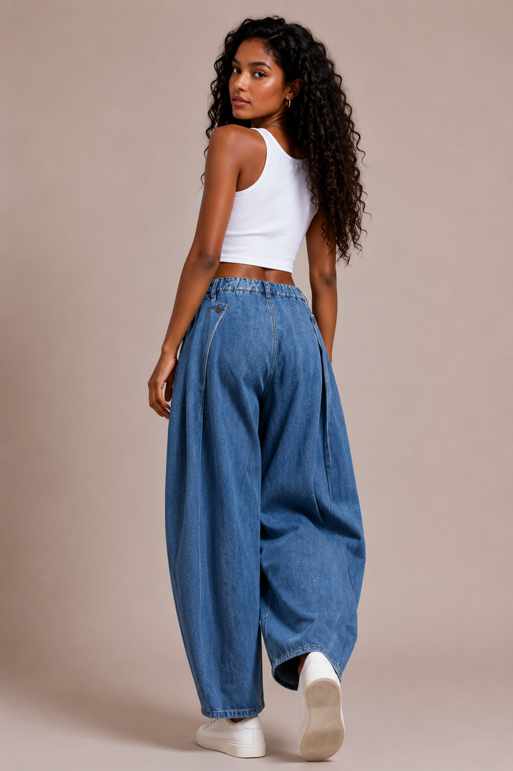 Oversized Icon Denim Pants