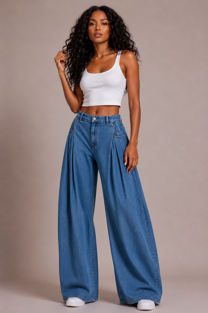 Oversized Icon Denim Pants