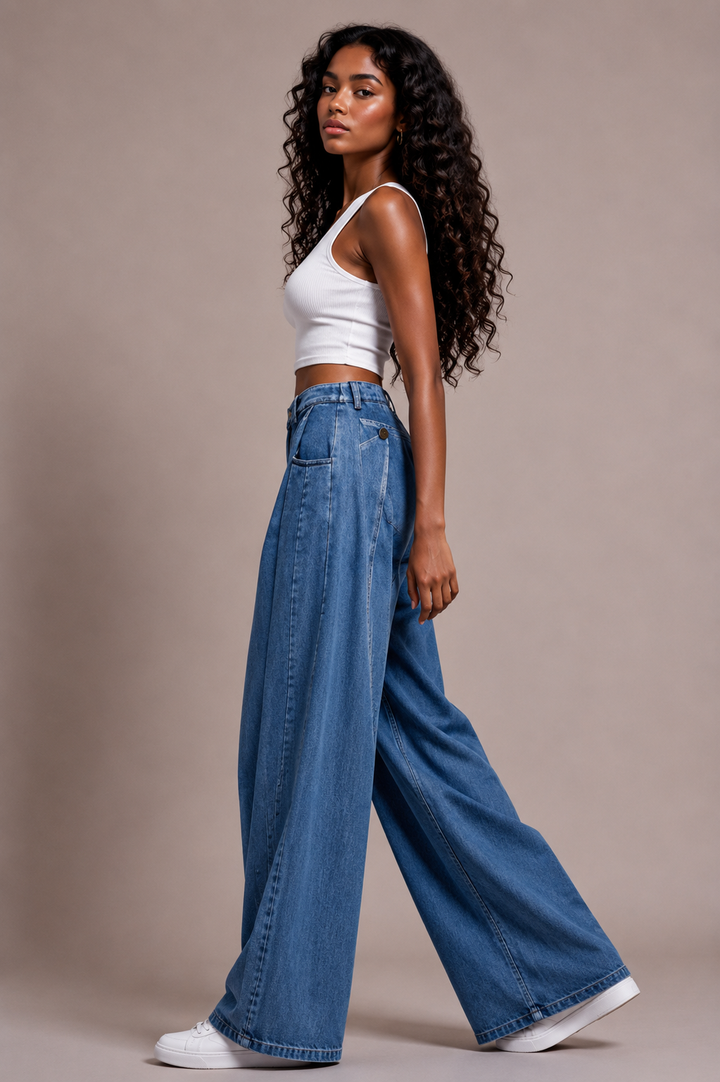 Oversized Icon Denim Pants
