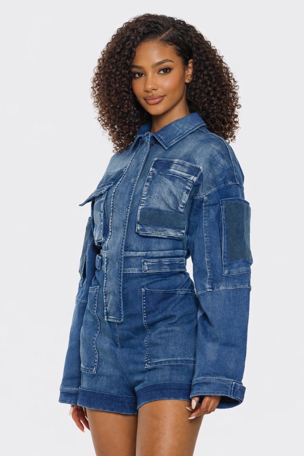 Everyday Icon Denim Romper