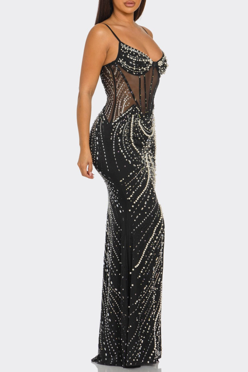Glam Galaxy Dress