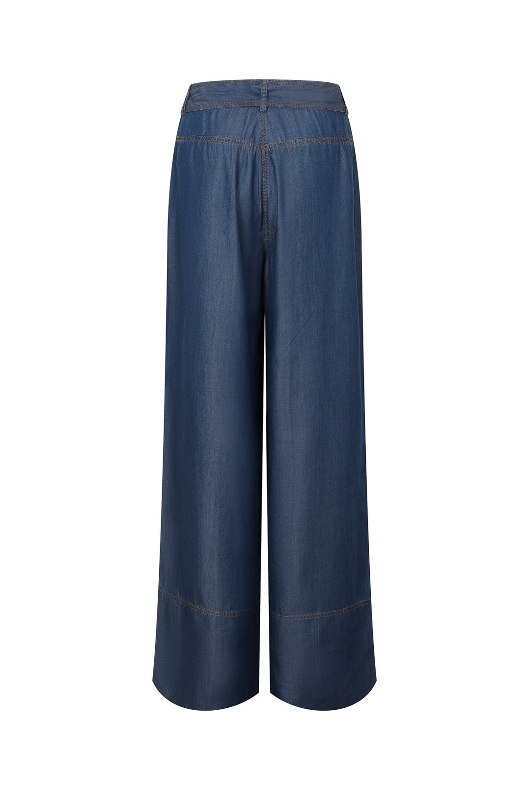 Cityline Belted Denim Pants