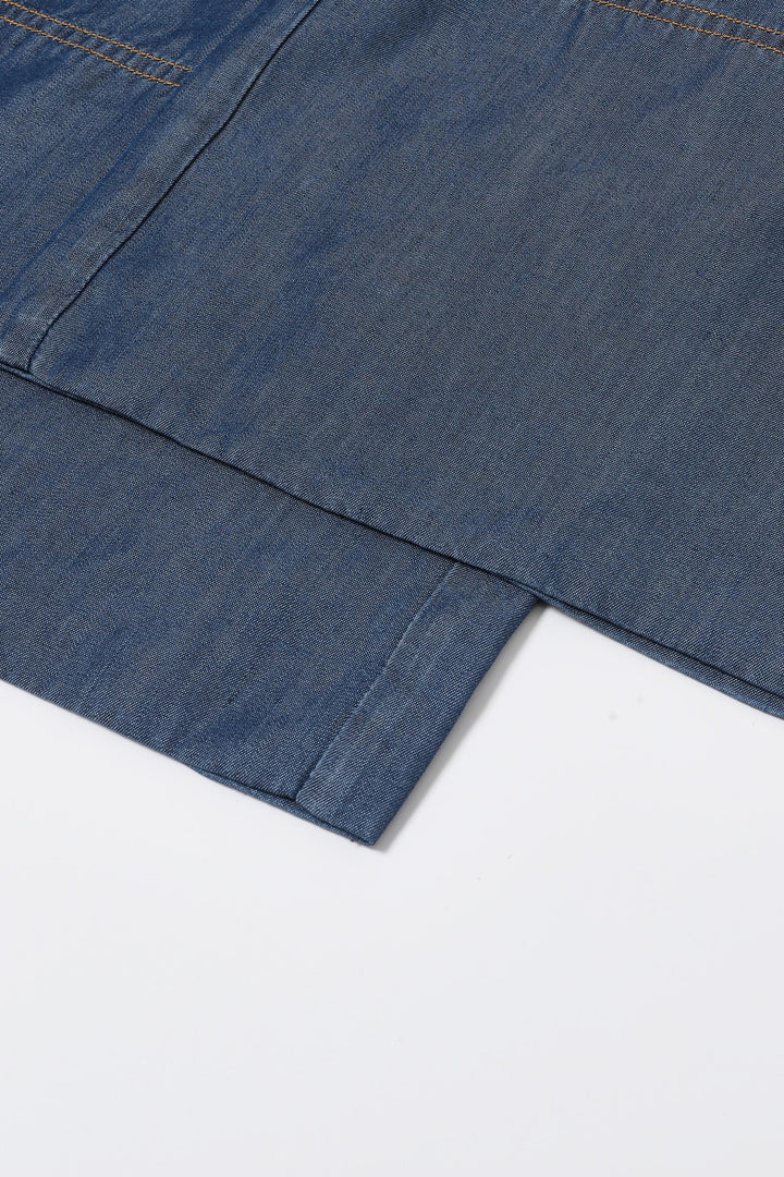 Cityline Belted Denim Pants