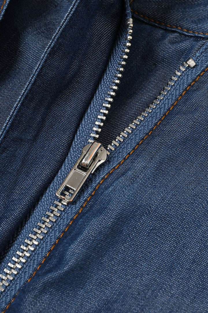 Cityline Belted Denim Pants
