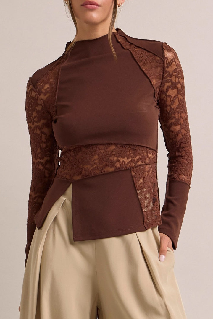 The Intrigue Lace Blouse