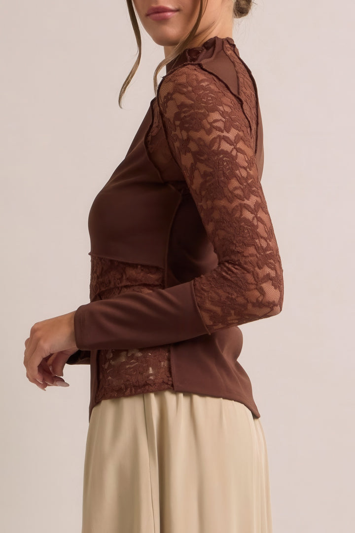 The Intrigue Lace Blouse