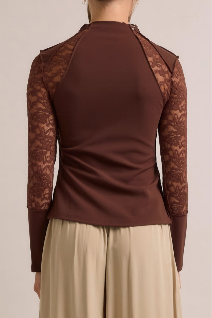 The Intrigue Lace Blouse