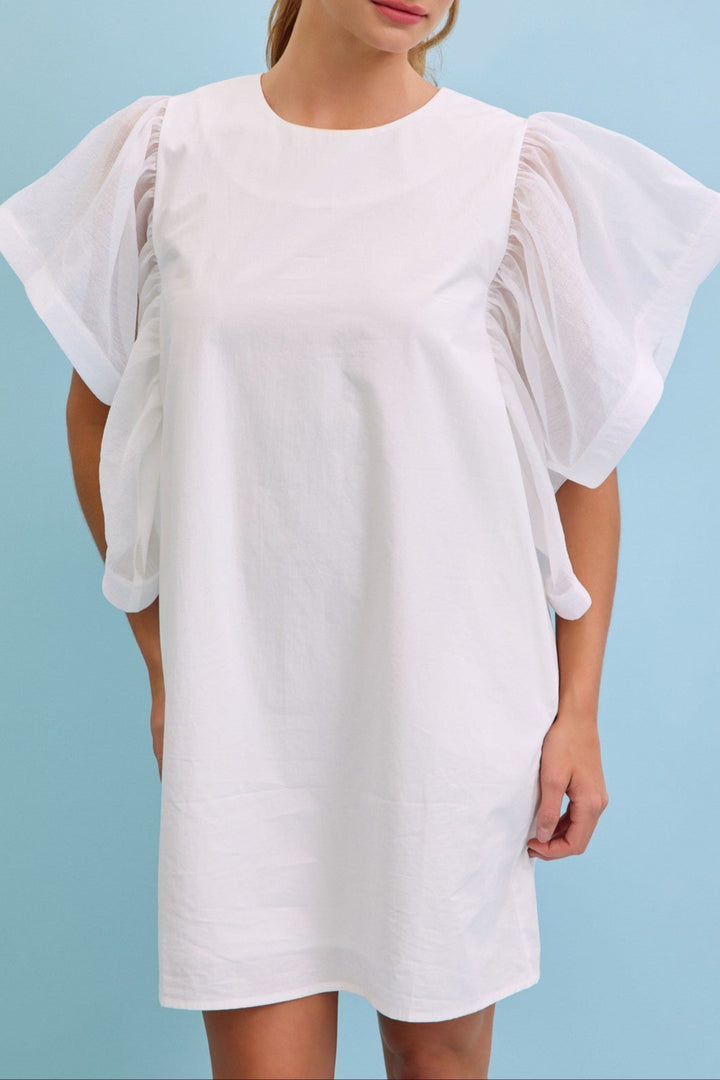 Frill and Flutter Dress