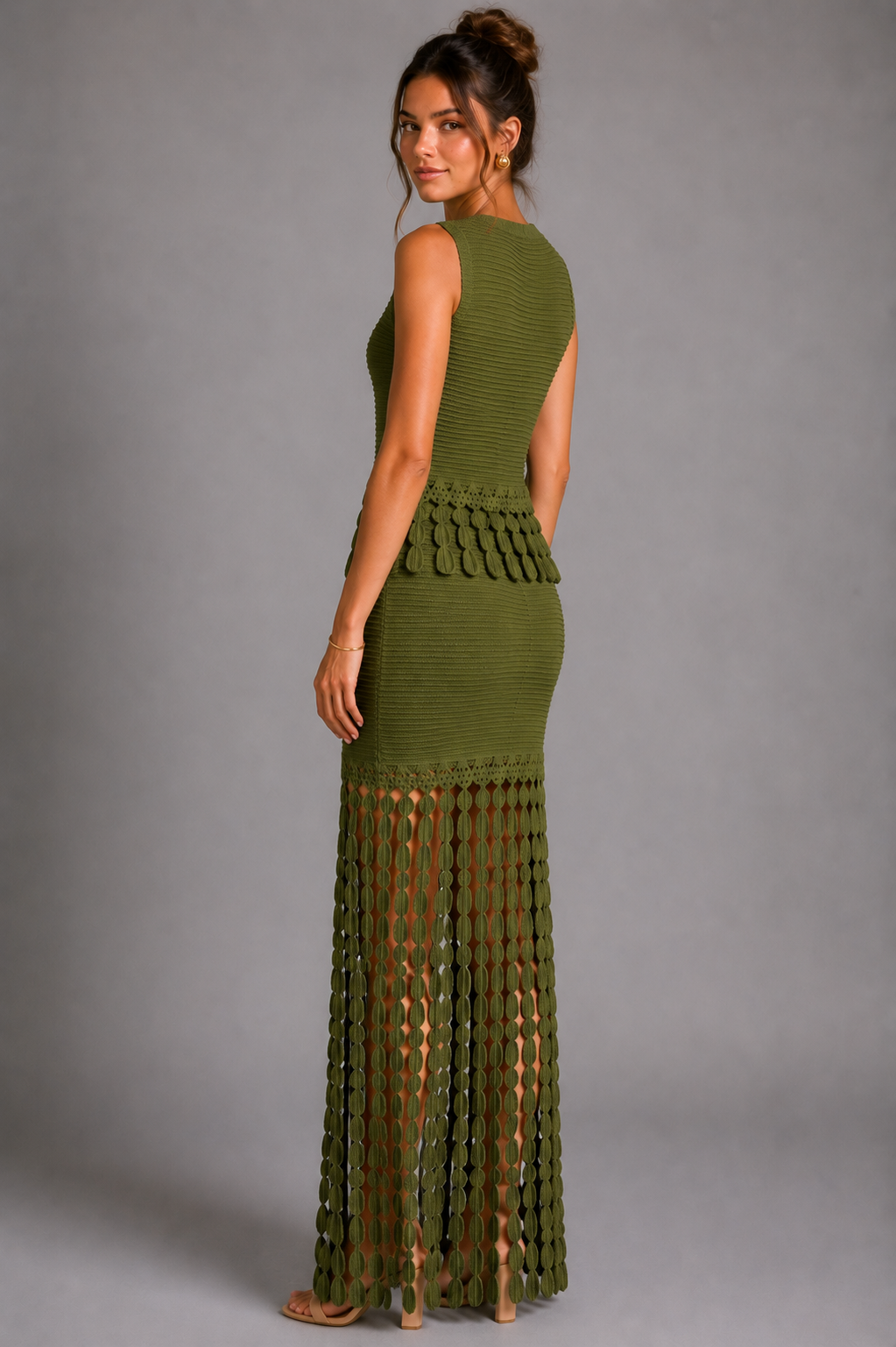 Olive Oasis Knit Set