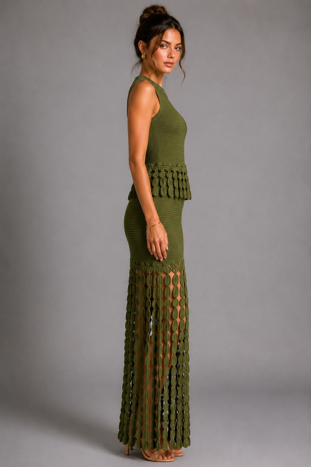 Olive Oasis Knit Set