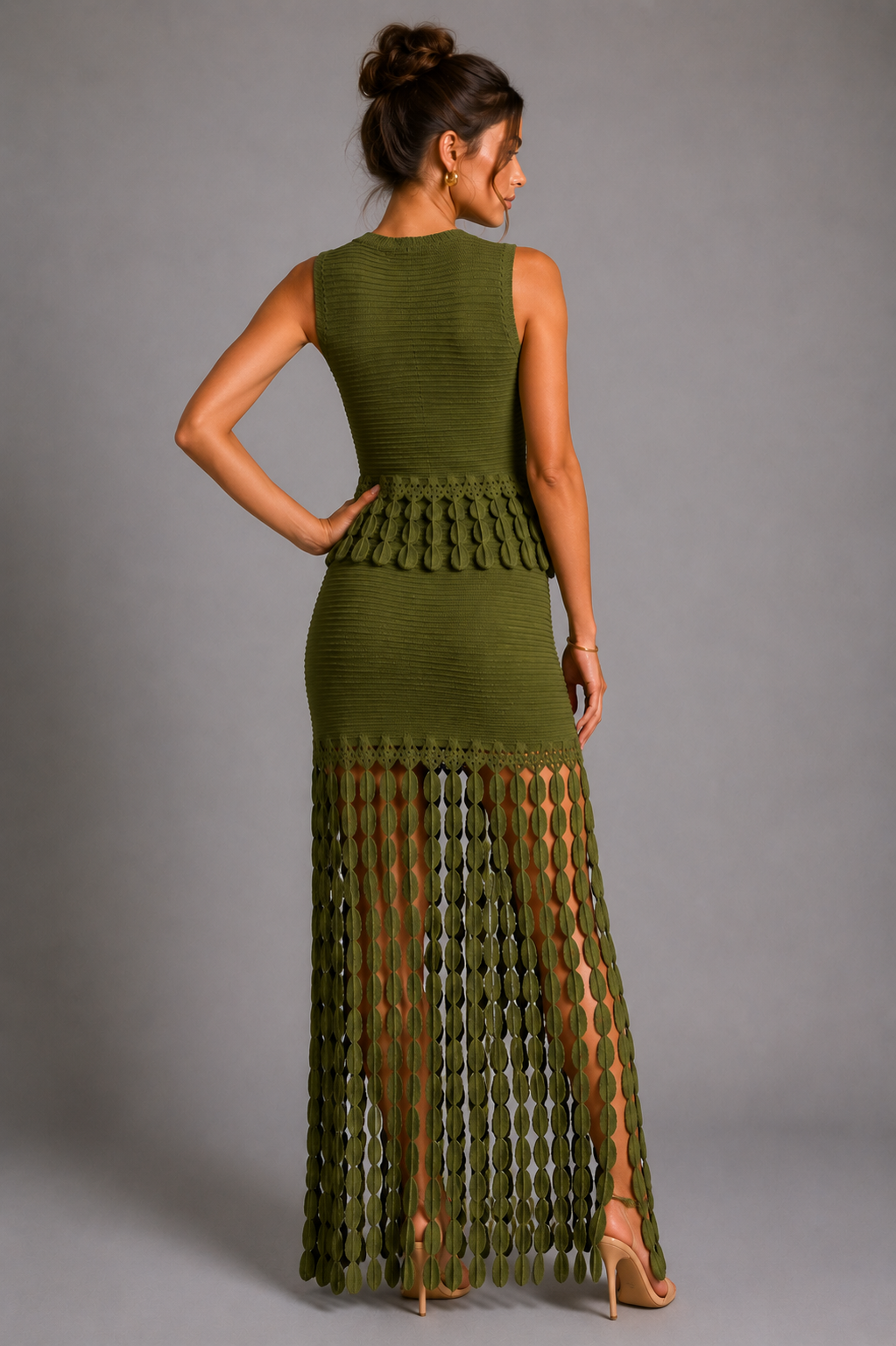 Olive Oasis Knit Set