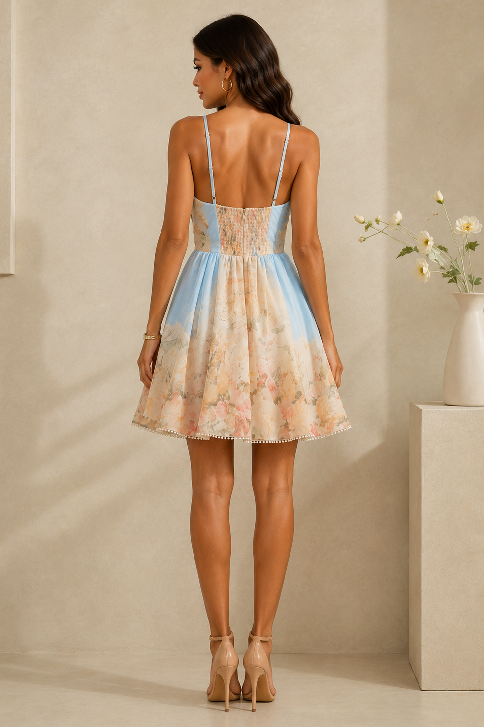 Sweet Serenity Floral Dress