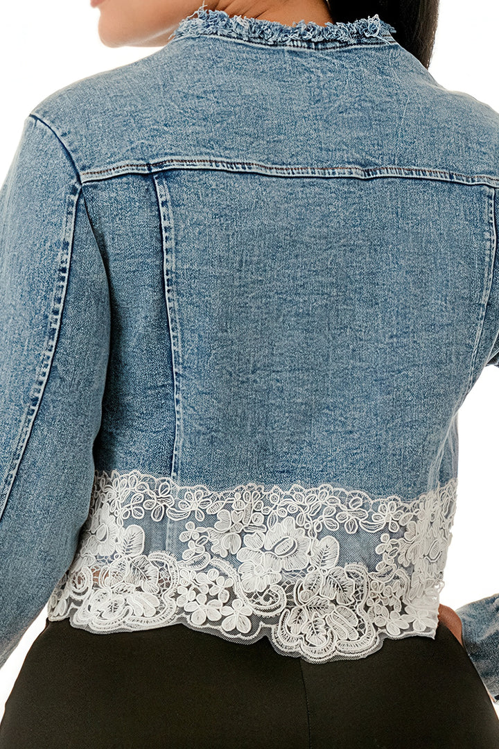 Fray & Play Denim Jacket